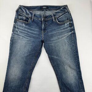 Silver Sam Jeans Boyfriend Fit Stretch Denim